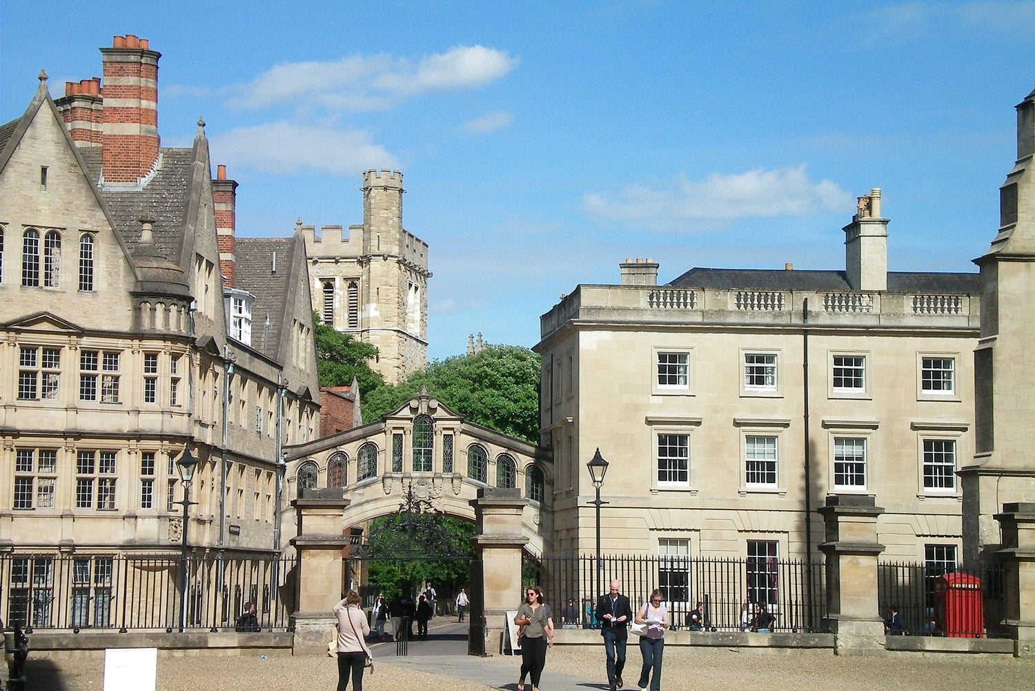 Oxford Bridge of Sighs with treasure hunt clues as part of an Oxford adventure
