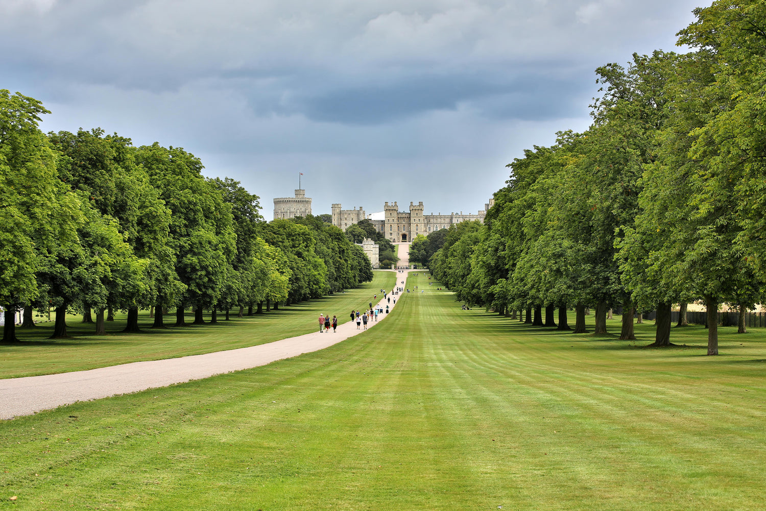 Windsor Castle with treasure hunt clues as part of a Windsor adventure