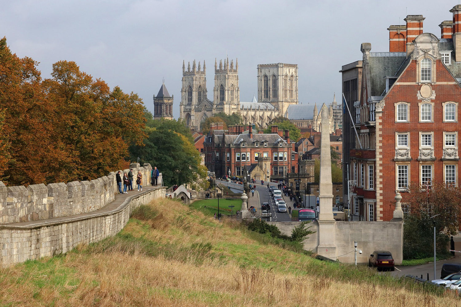 York Minster with treasure hunt clues as part of a York adventure