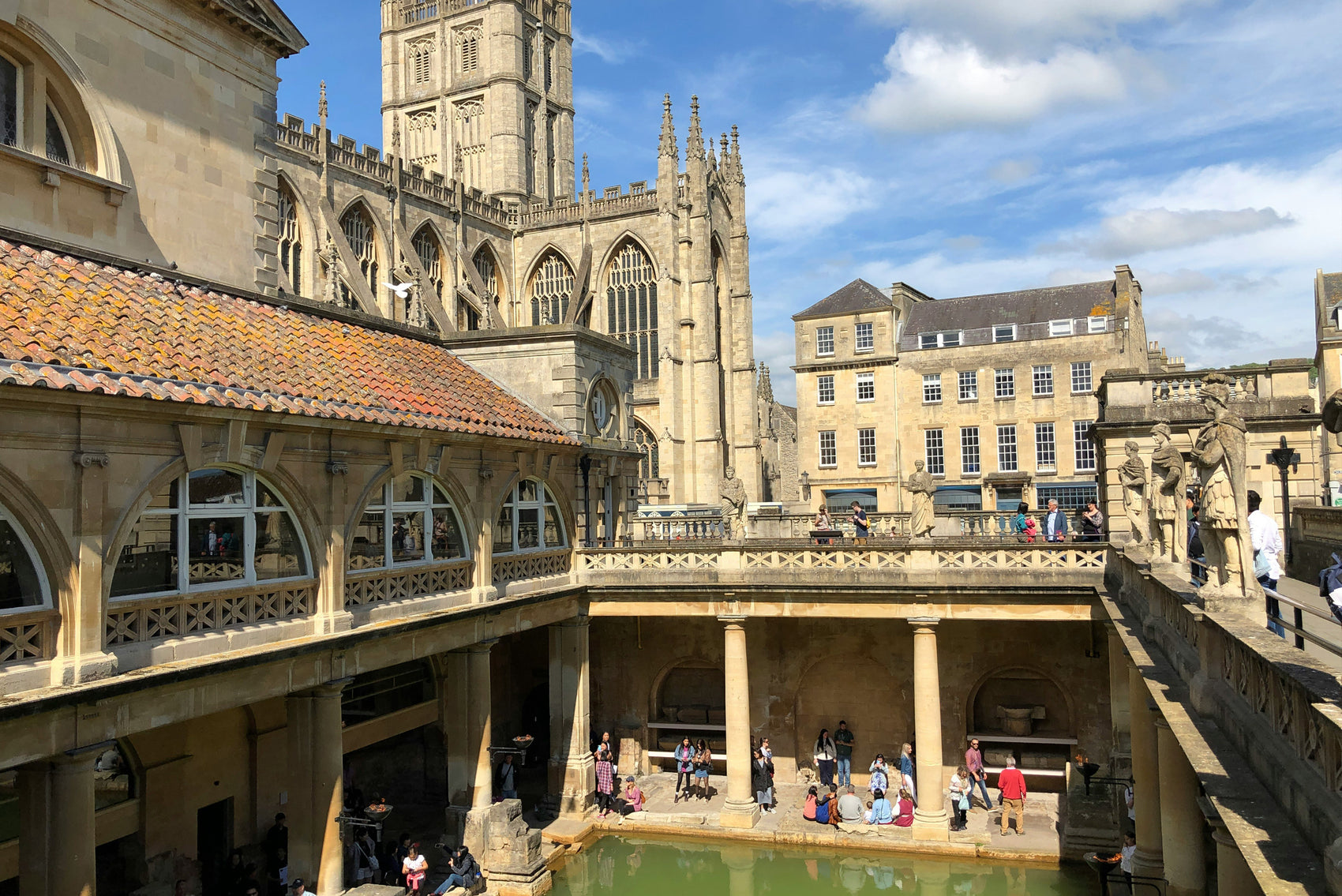 Players will solve clues in front of Bath's famous landmarks.