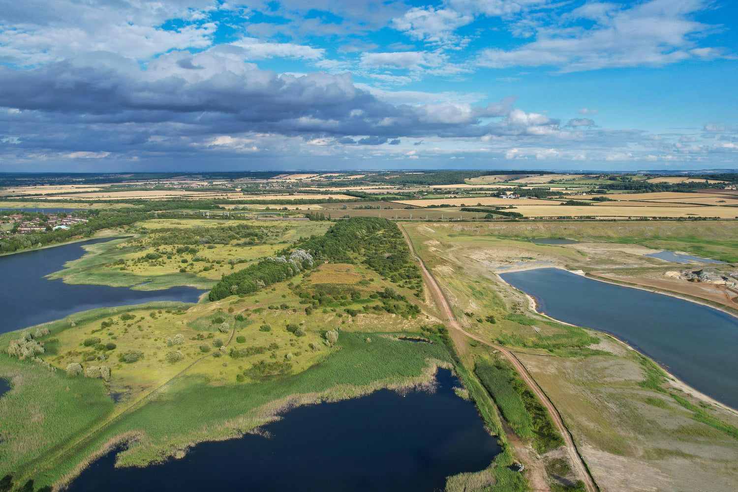 Rural Bedfordshire with treasure hunt clues as part of a Bedfordshire adventure