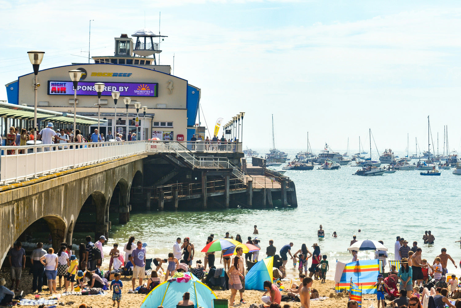 Players will solve clues in front of Bournemouth's famous landmarks.