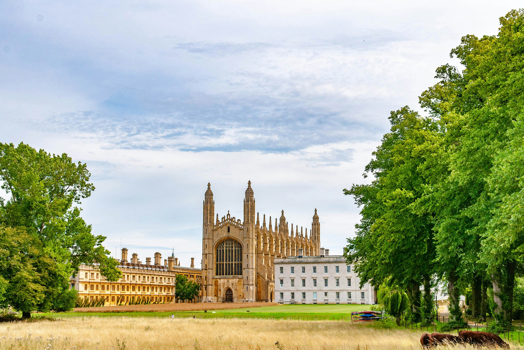 Cambridge Kings College Chapel with treasure hunt clues as part of a Cambridge adventure