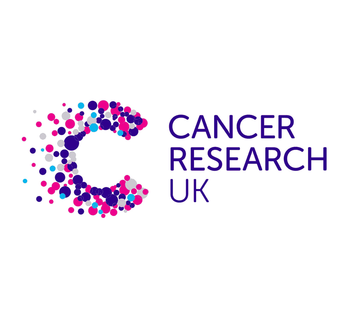 Cancer Research UK charity logo – national cancer research charity