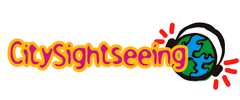 Logo of City Sightseeing – we have partnered with them for events and projects