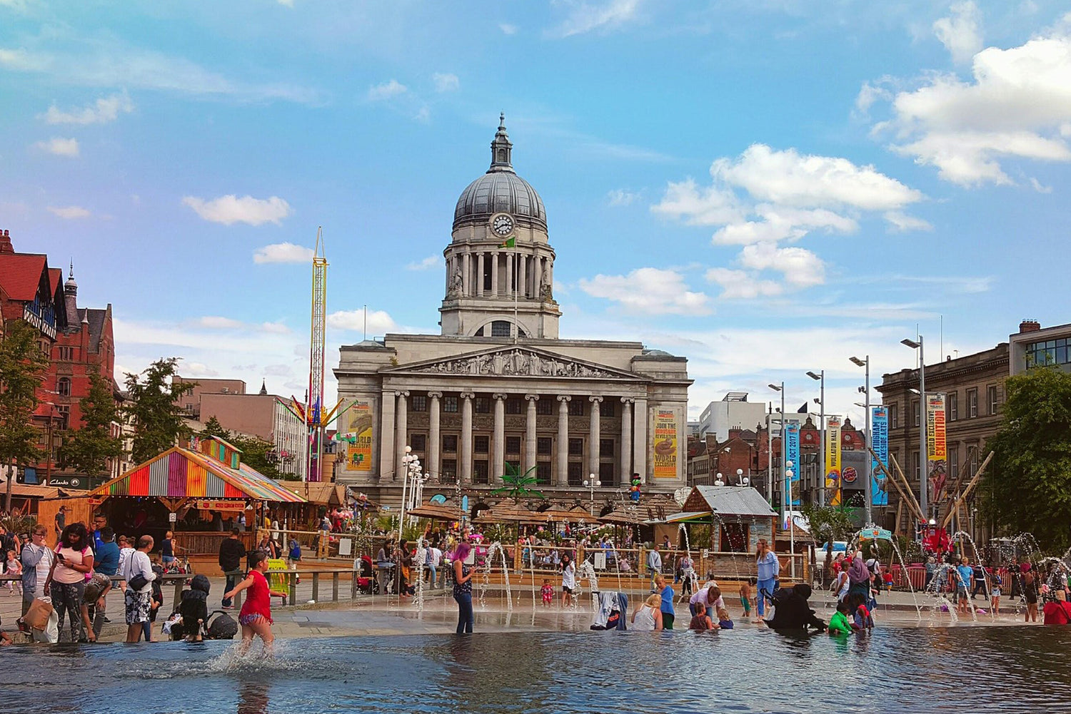 Players will solve clues in front of Nottingham's famous landmarks.