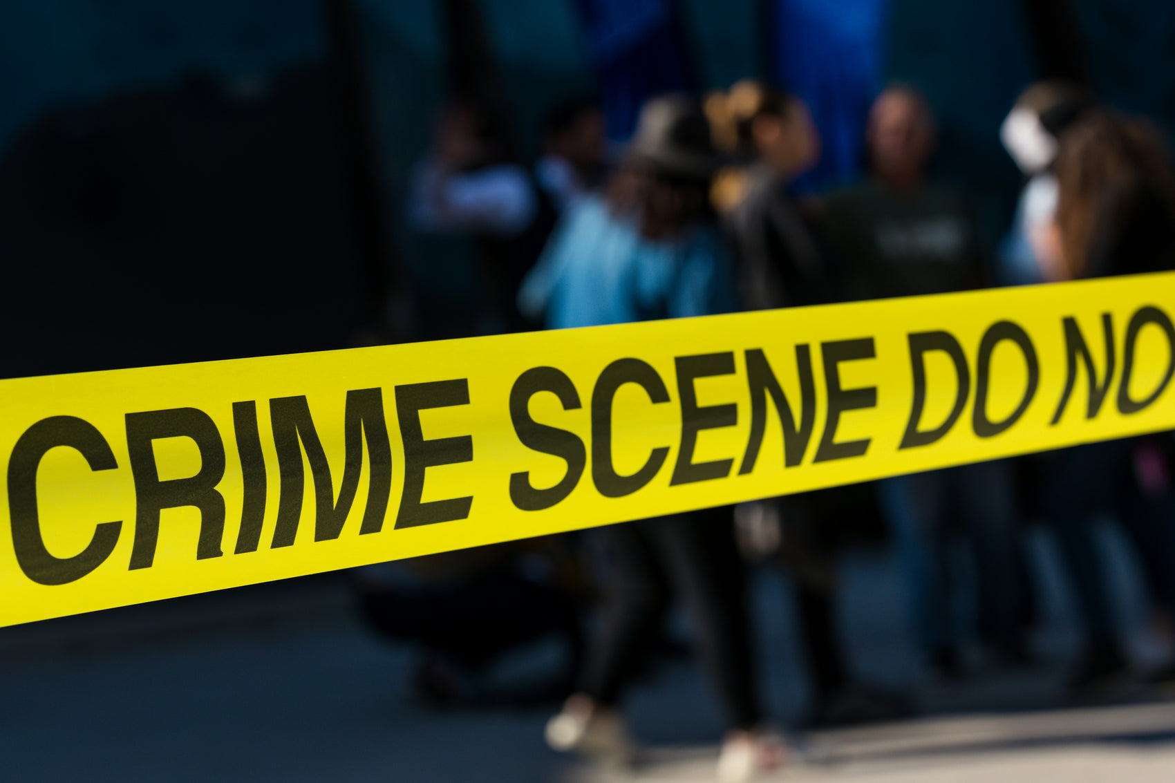 Crime scene image marking completion of the Puzmat Casefile mystery game