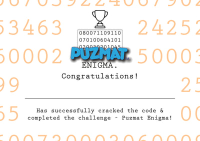 Winners Certificate