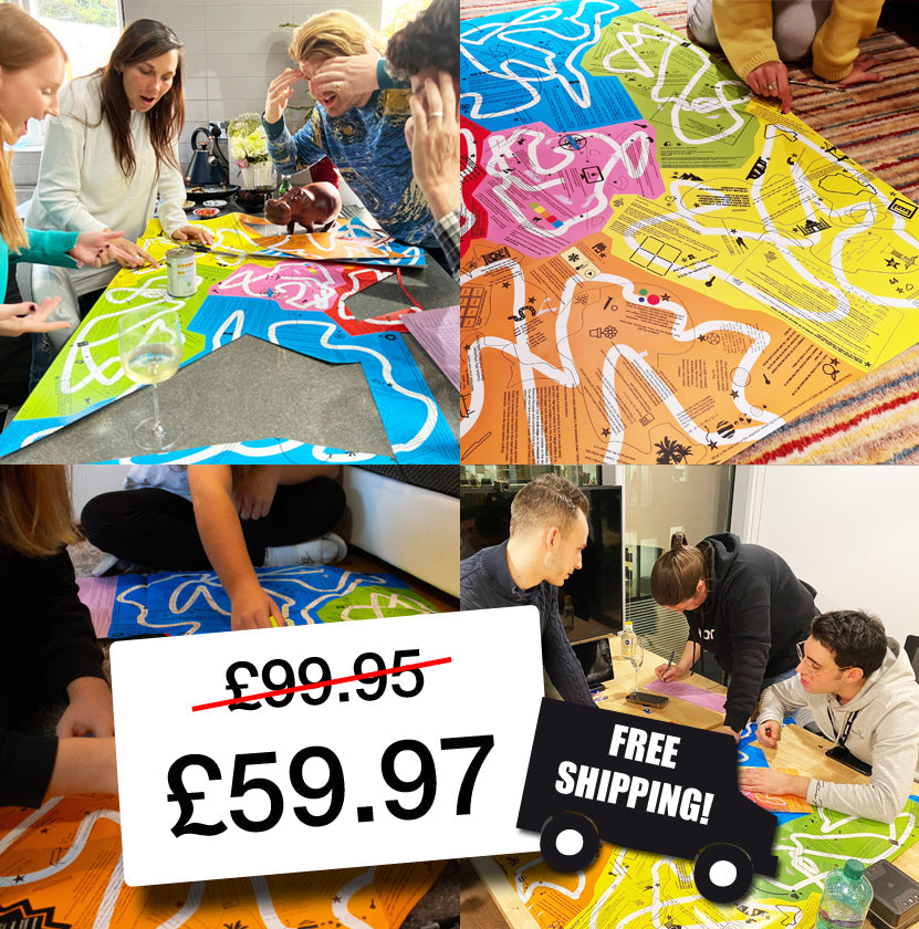 5 pack Puzmat puzzle game bundle