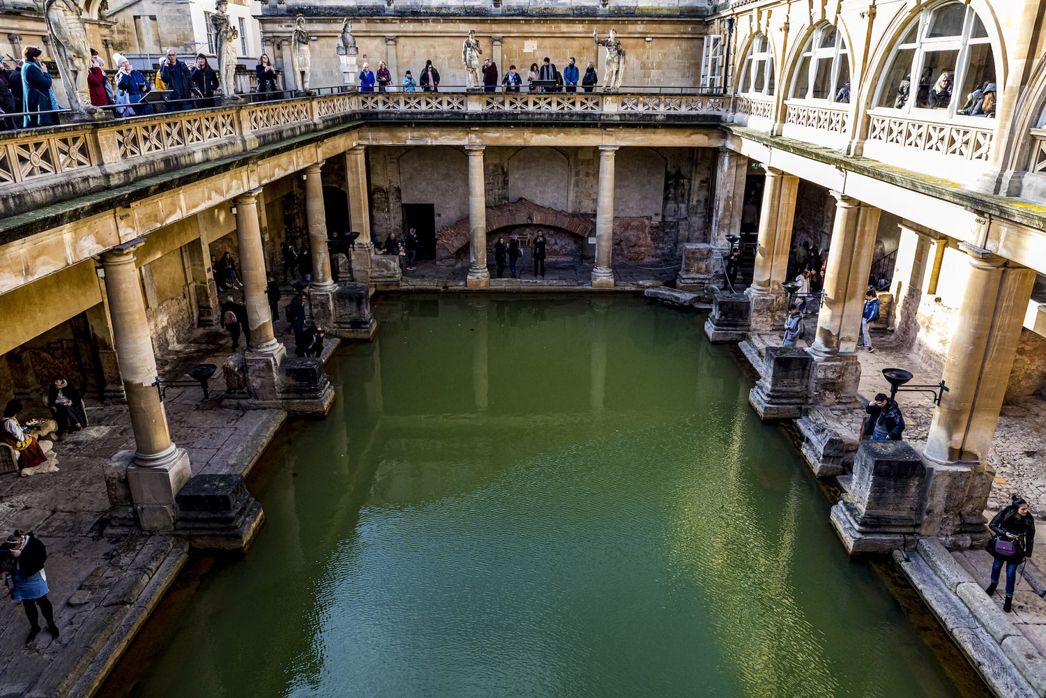 Roman Baths – A key stop on our Bath team-building treasure hunt