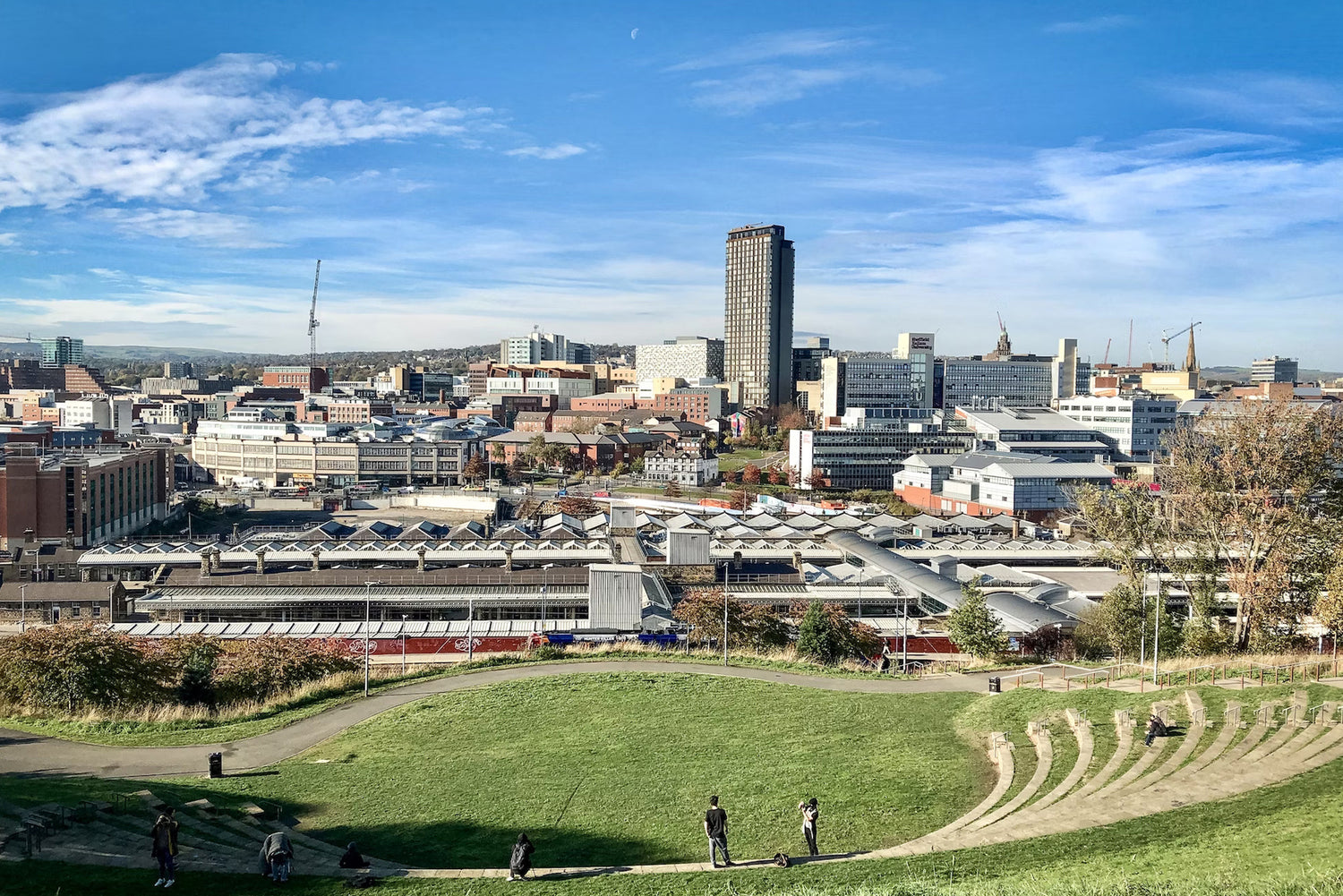 South Street Park Amphitheatre – A key stop on our Nottingham team-building treasure hunt