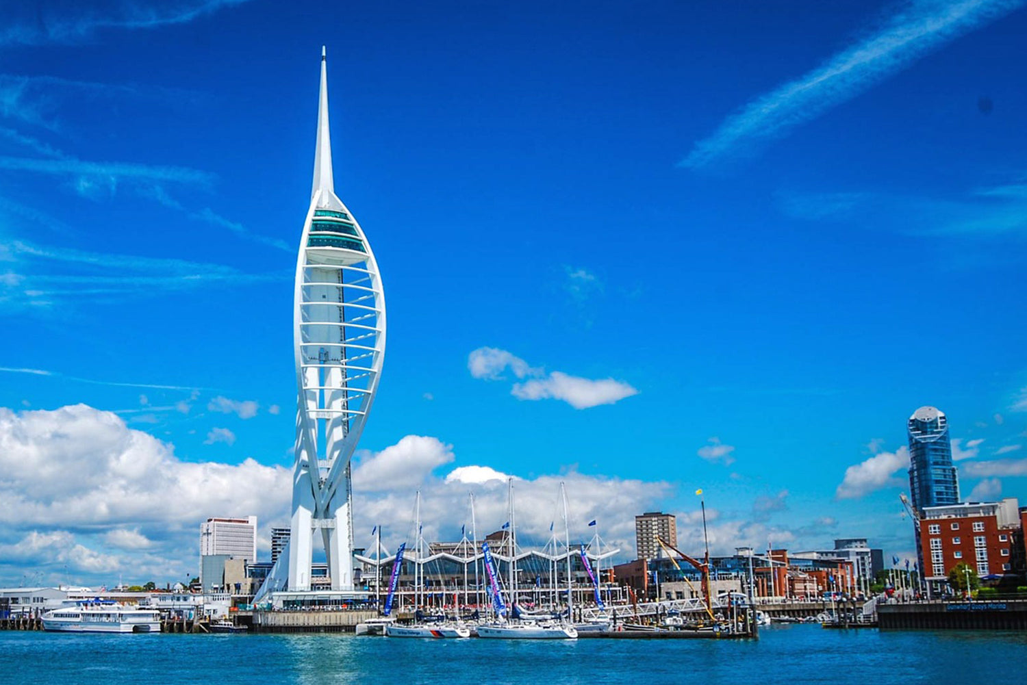 The Spinnaker Tower – A key stop on our Portsmouth team-building treasure hunt