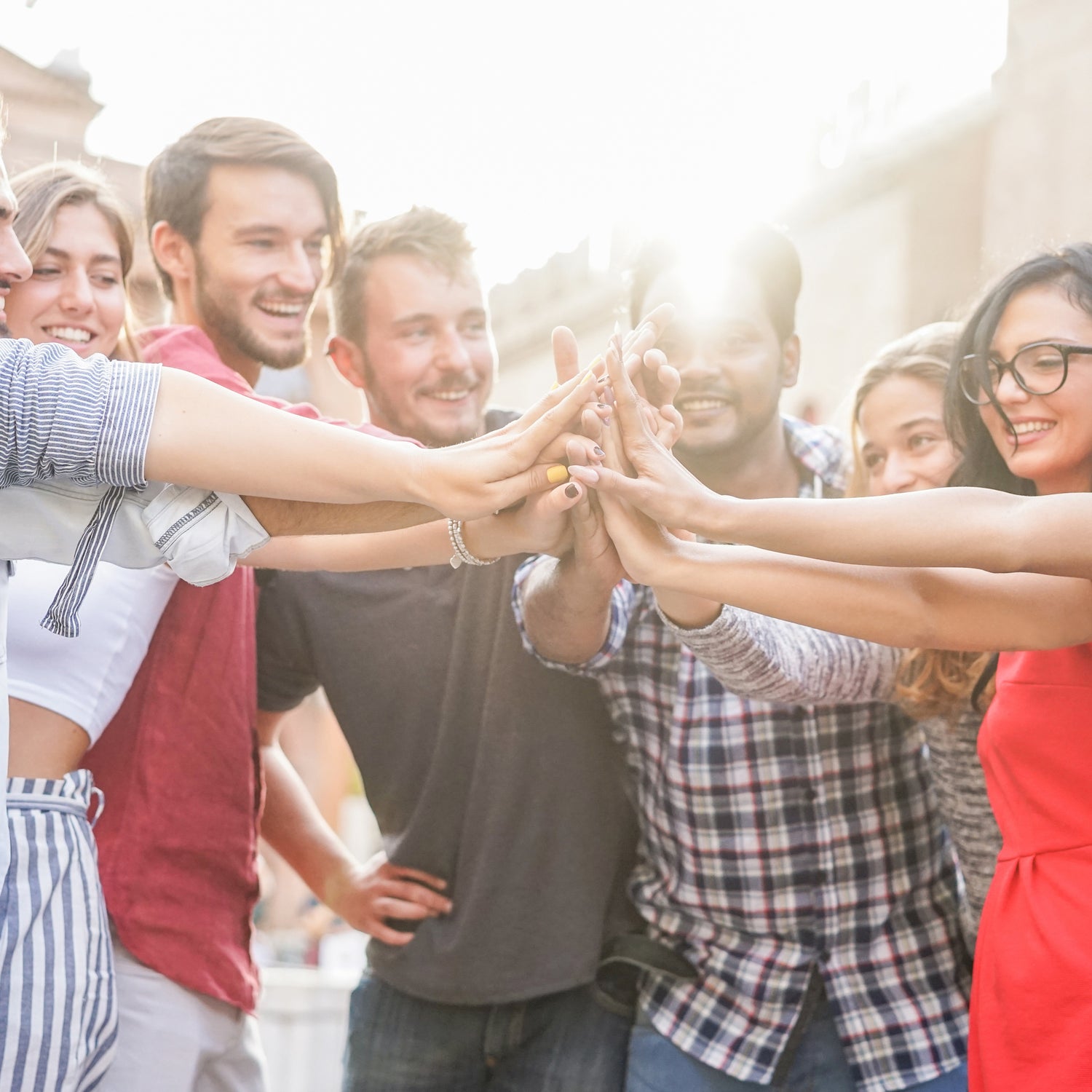 Team-building treasure hunt in Southampton city center