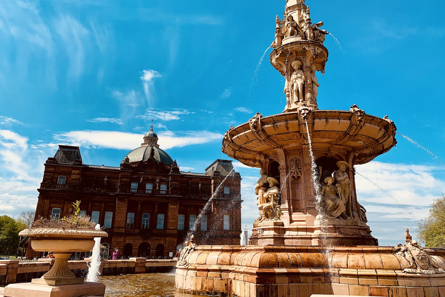 The Doulton Fountain – A key stop on our Glasgow team-building treasure hunt