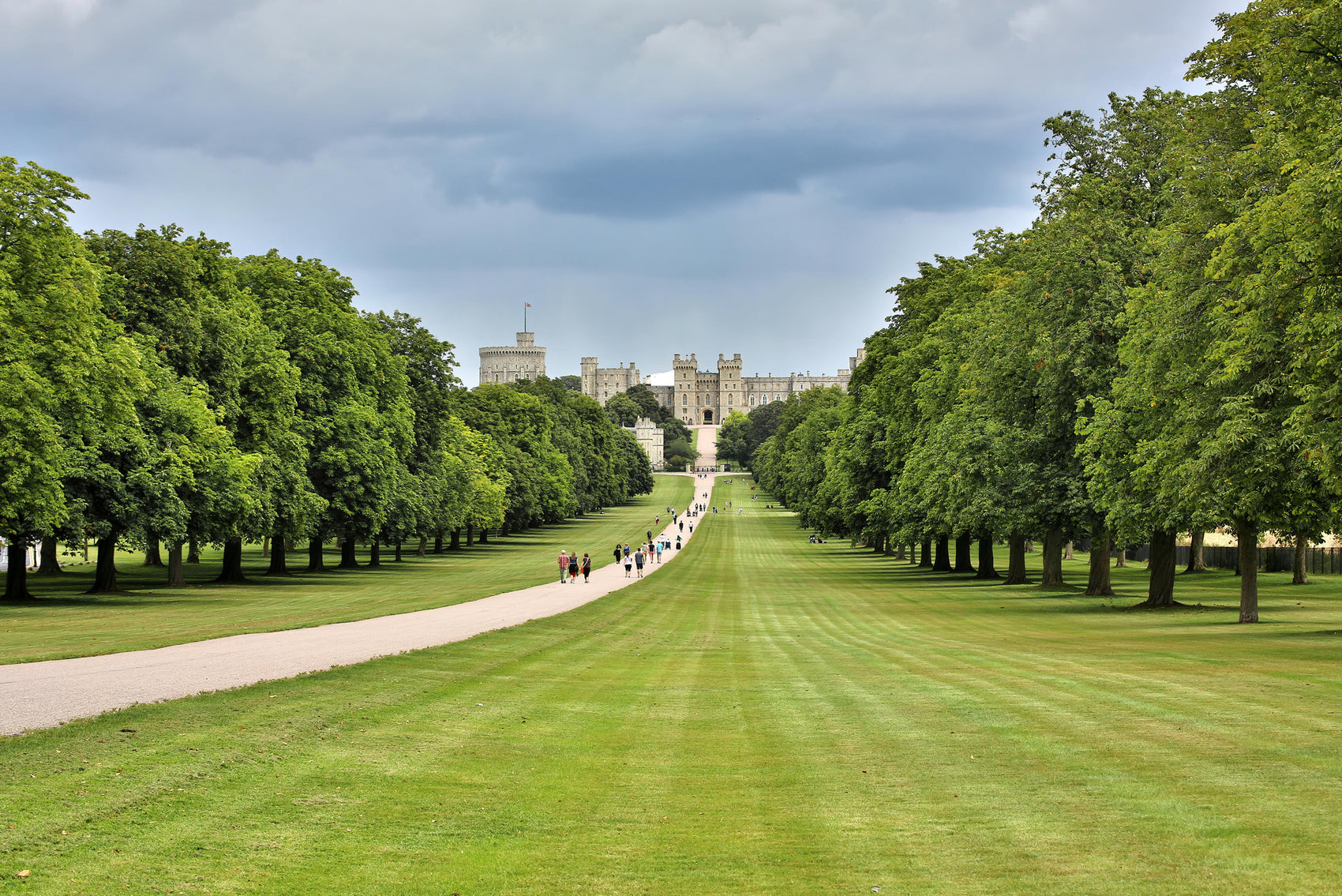 Windsor Castle with treasure hunt clues as part of a Windsor adventure
