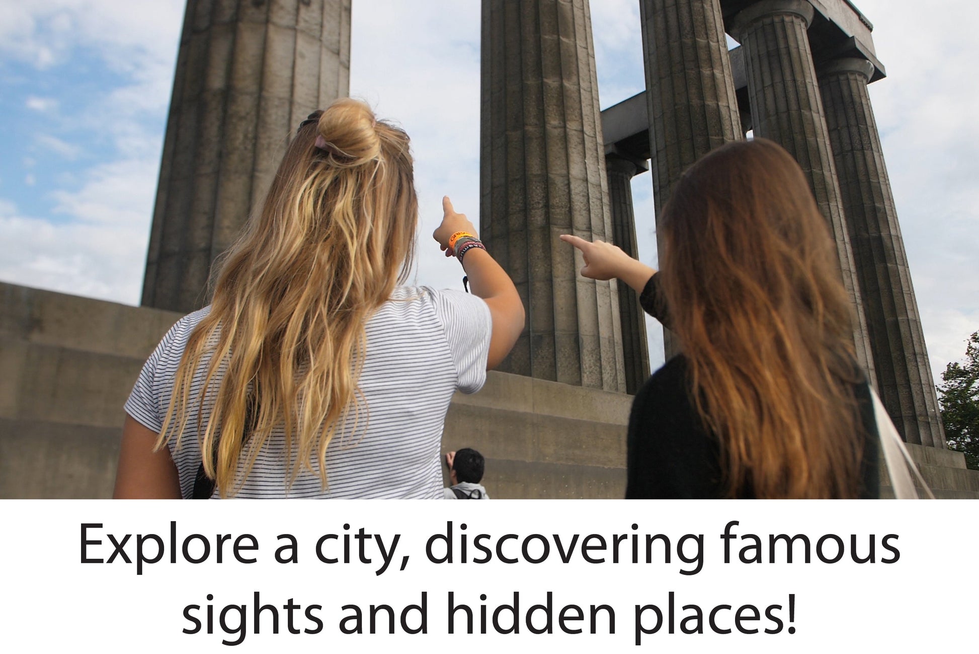 Exploring Greenwich London landmarks on a treasure hunt