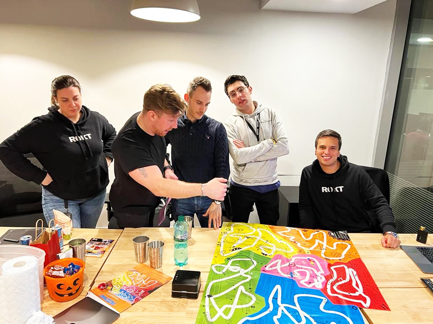 Strategic placement in Puzmat game