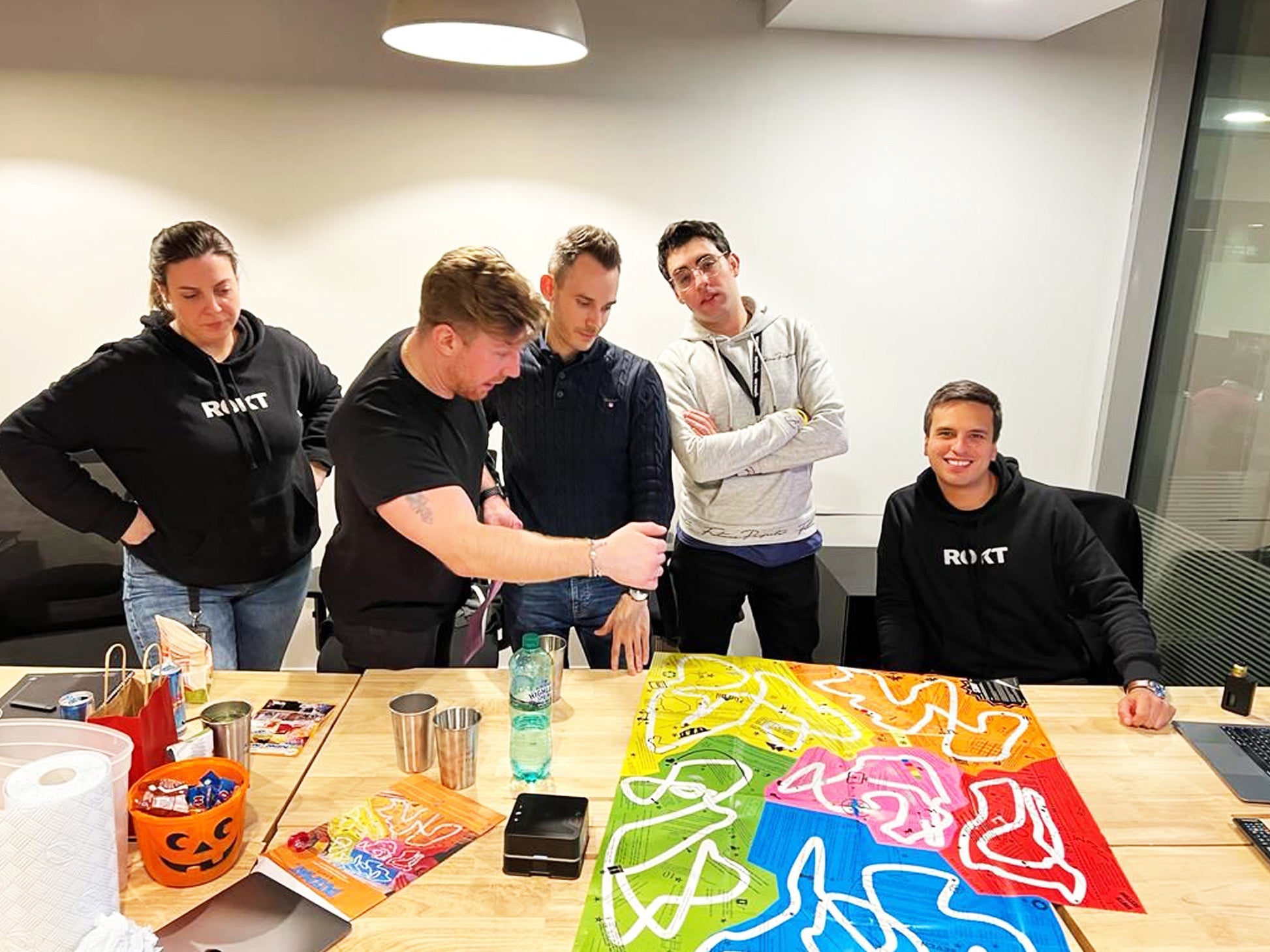 Strategic placement in Puzmat game